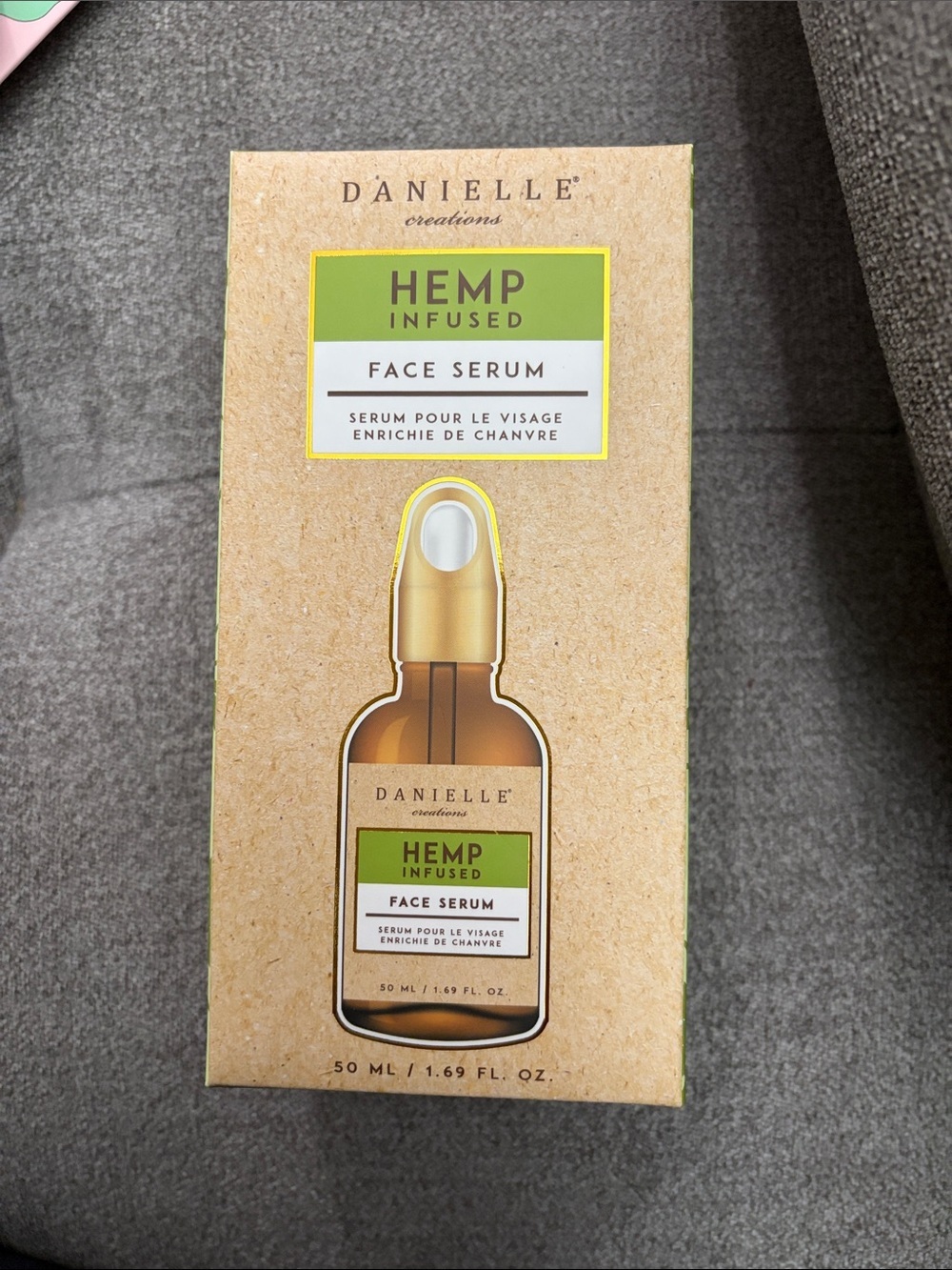 Danielle Hemp Infused Face Serum - Green